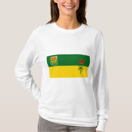 Vlag van Saskatchewan T-shirt