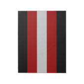 Vlag van satanisme notitieblok (Linkerzijde)