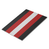 Vlag van satanisme notitieblok (Schuin)