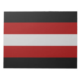 Vlag van satanisme notitieblok