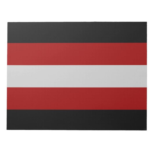 Vlag van satanisme notitieblok (Voorkant)