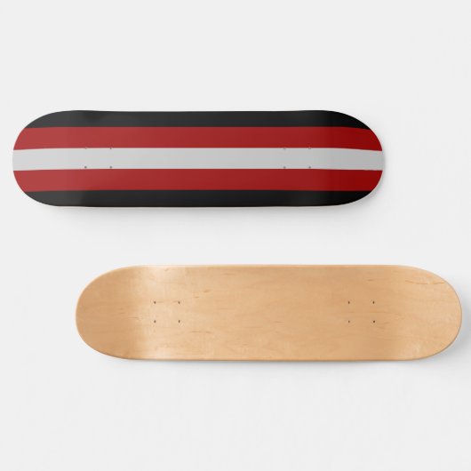 Vlag van satanisme persoonlijk skateboard (Horizontaal)
