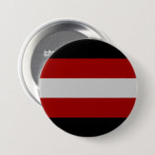 Vlag van Satanisme Ronde Button 7,6 Cm (Voorkant /achterkant)