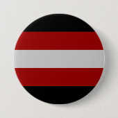 Vlag van Satanisme Ronde Button 7,6 Cm (Voorkant)