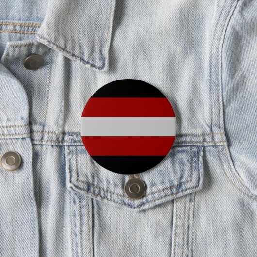 Vlag van Satanisme Ronde Button 7,6 Cm (In situ)