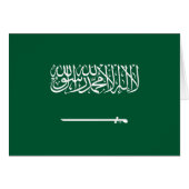 Vlag van Saudi-Arabië (Voorkant Horizontaal)