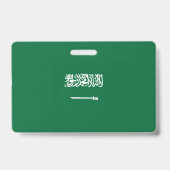 Vlag van Saudi-Arabië Badge (Achterkant)