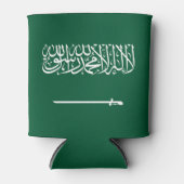 Vlag van Saudi-Arabië Blikjeskoeler (Voorkant)