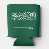 Vlag van Saudi-Arabië Blikjeskoeler (Achterkant)