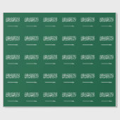Vlag van Saudi-Arabië Cadeaupapier (Vlak)
