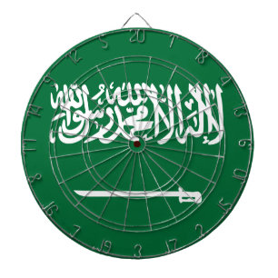 Vlag van Saudi-Arabië Dartbord
