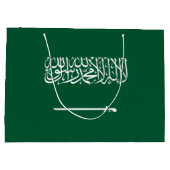 Vlag van Saudi-Arabië Groot Cadeauzakje (Achterkant)