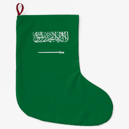 Vlag van Saudi-Arabië Grote Kerstsok
