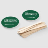 Vlag van Saudi-Arabië Handwaaier (Niet-gemonteerd)