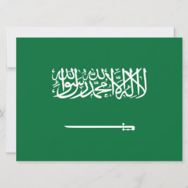 Vlag van Saudi-Arabië Kaart