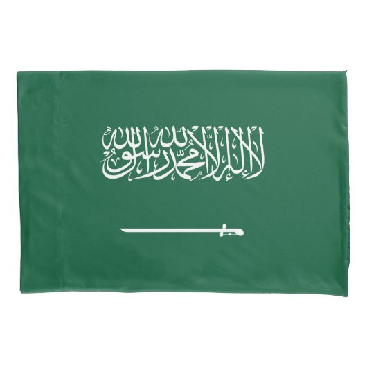 Vlag van Saudi-Arabië Kussensloop (Voorkant)