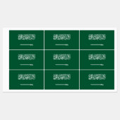 Vlag van Saudi-Arabië Labels (Vel)