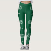 Vlag van Saudi-Arabië Leggings (Voorkant)