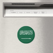 Vlag van Saudi-Arabië Magneet (Insitu (Vaatwasser))