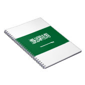 Vlag van Saudi-Arabië Notitieboek (Rechterzijde)