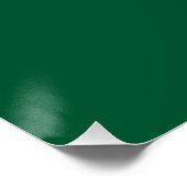Vlag van Saudi-Arabië Perfect Poster (Hoek)