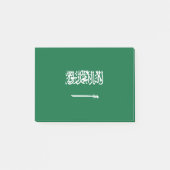 Vlag van Saudi-Arabië Post-it® Notes (Voorkant)