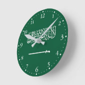 Vlag van Saudi-Arabië Ronde Klok (Hoek)