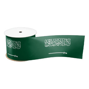 Vlag van Saudi-Arabië Satijnen Lint