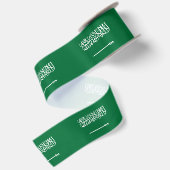 Vlag van Saudi-Arabië Satijnen Lint (Achterkant)
