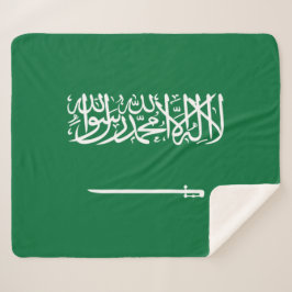 Vlag van Saudi-Arabië Sherpa Deken