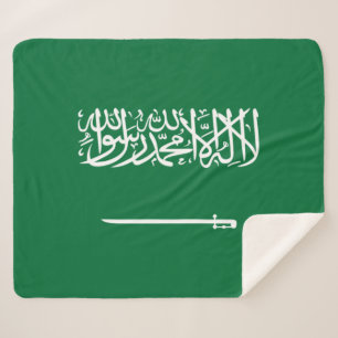 Vlag van Saudi-Arabië Sherpa Deken