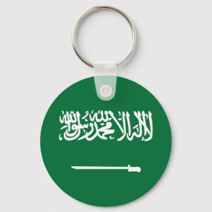 Vlag van Saudi-Arabië Sleutelhanger