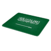 Vlag van Saudi-Arabië Snijplank (Hoek)