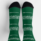 Vlag van Saudi-Arabië Sokken (Top)