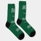 Vlag van Saudi-Arabië Sokken (Rechts)