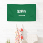Vlag van Saudi-Arabië Spandoek (Insitu)