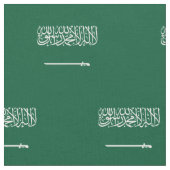 Vlag van Saudi-Arabië Stof (Close Up)