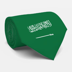 Vlag van Saudi-Arabië Stropdas