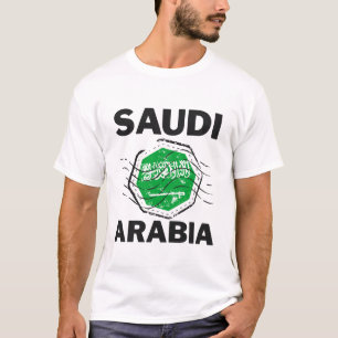 Vlag van Saudi-Arabië T-shirt