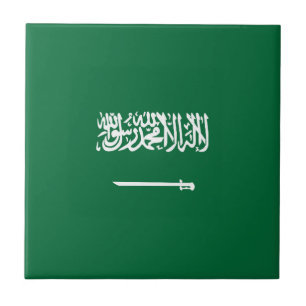 Vlag van Saudi-Arabië Tegeltje