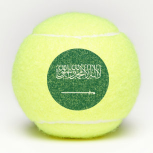 Vlag van Saudi-Arabië Tennisballen