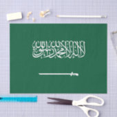 Vlag van Saudi-Arabië Tissuepapier (Craft)