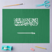 Vlag van Saudi-Arabië Tissuepapier (Craft)