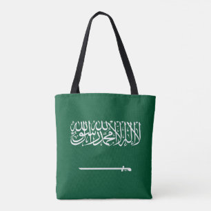 Vlag van Saudi-Arabië Tote Bag