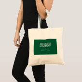 Vlag van Saudi-Arabië Tote Bag (Voorkant (product))