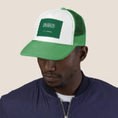 Vlag van Saudi-Arabië Trucker Pet (In situ)