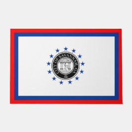 Vlag van Savannah (Georgië) Deurmat