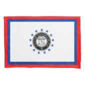 Vlag van Savannah (Georgië) Kussensloop (Voorkant-Links)