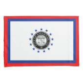 Vlag van Savannah (Georgië) Kussensloop (Voorkant-Rechts)