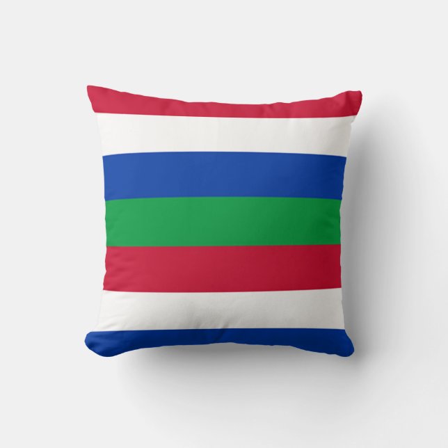 Vlag van Schiermonnikoog Kussen (Voorkant)